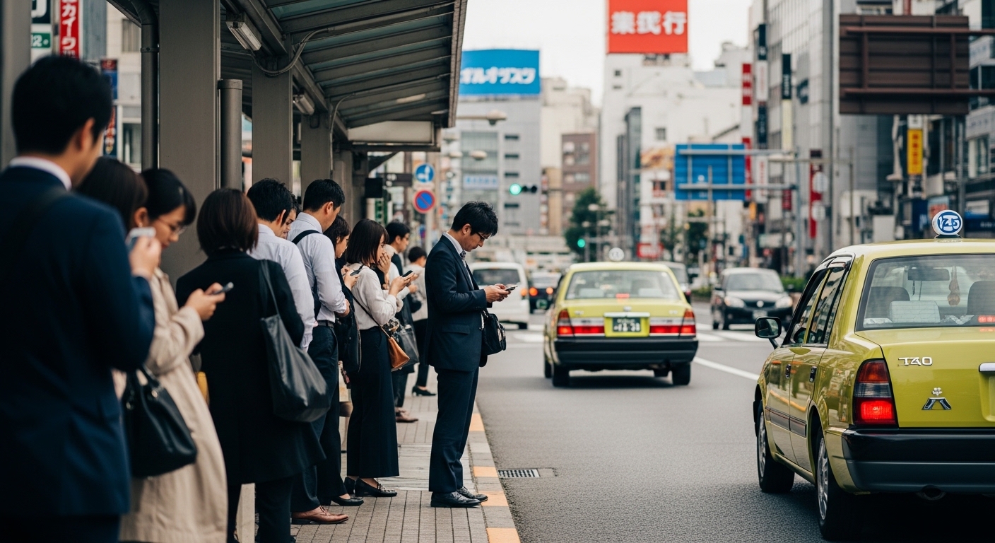 タクシーの待ち時間はどれくらい？平均と短縮のコツ