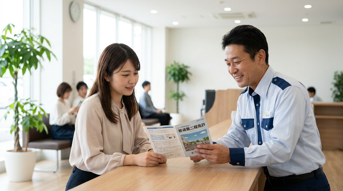 タクシーの二種免許はどう取る？費用と流れ