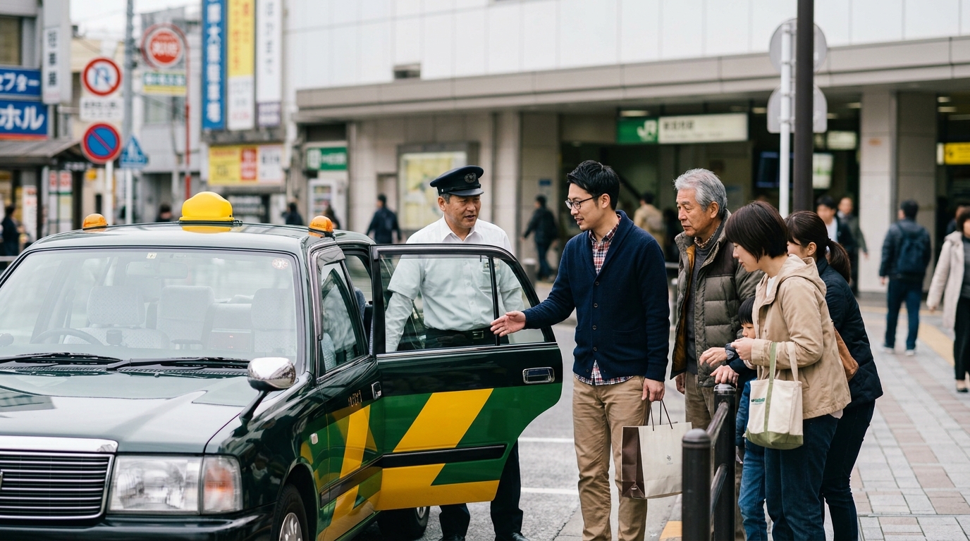 タクシーは何人まで乗れる？人数制限と注意点