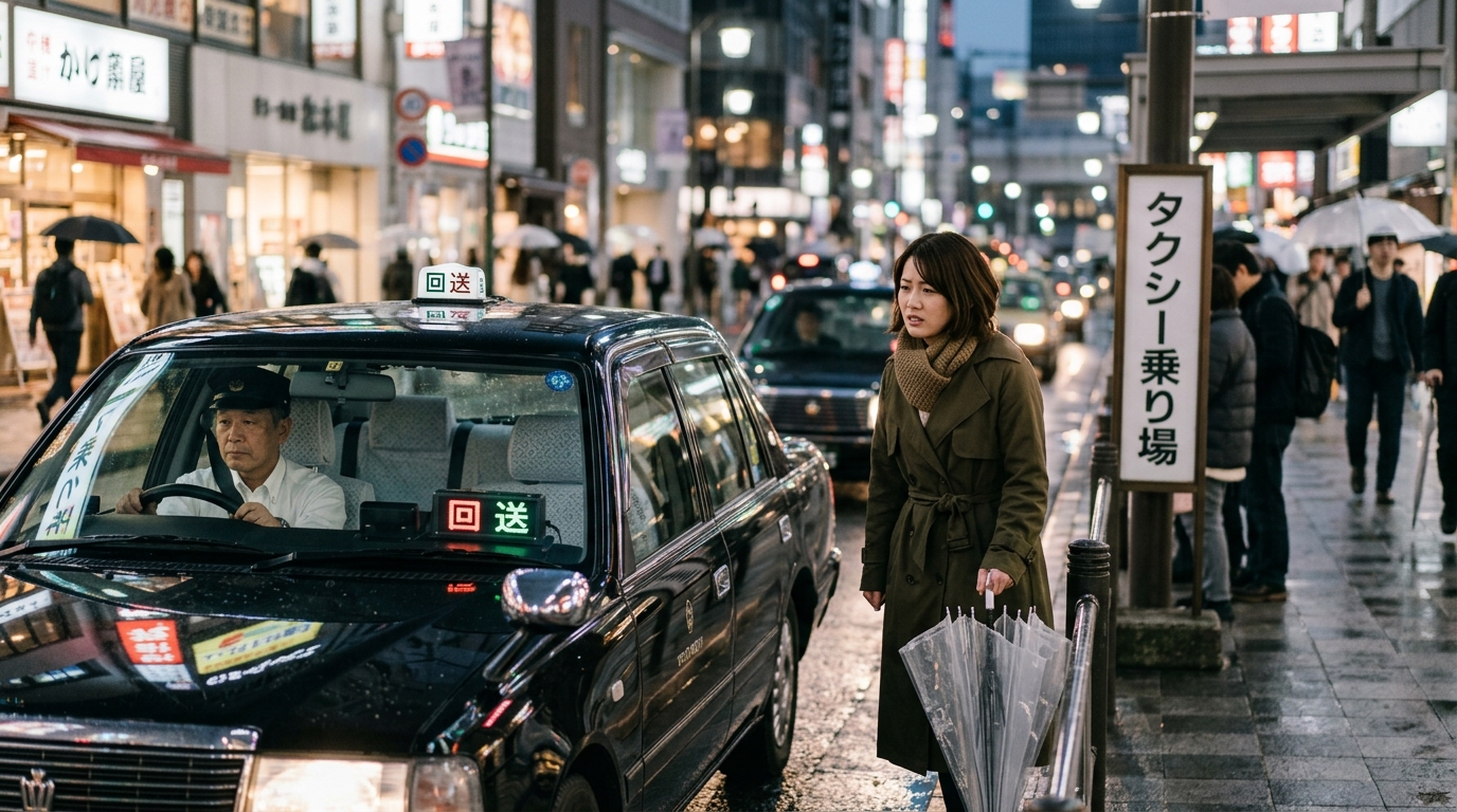 タクシーの乗車拒否は違法？法律のルールを解説