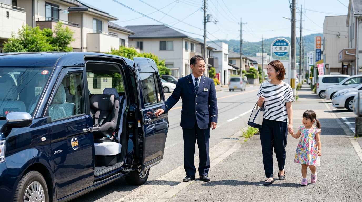 子育てタクシーとは？岐阜で送迎の負担を軽くする特徴と使い方を整理