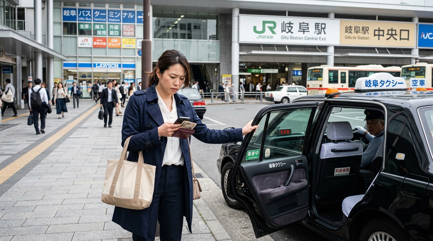 タクシーでぼったくりが不安…岐阜で料金トラブルを避ける会社選びの注意点