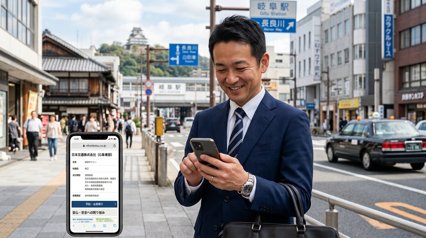 日本タクシー（岐阜）の口コミ・評判は本当？依頼前に確認したい見極め方