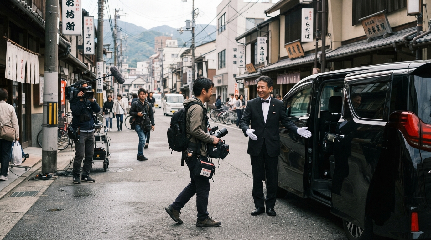 岐阜のTV撮影・取材の送迎車両はどこに頼む？時間厳守と実績で選ぶ手配の勘所