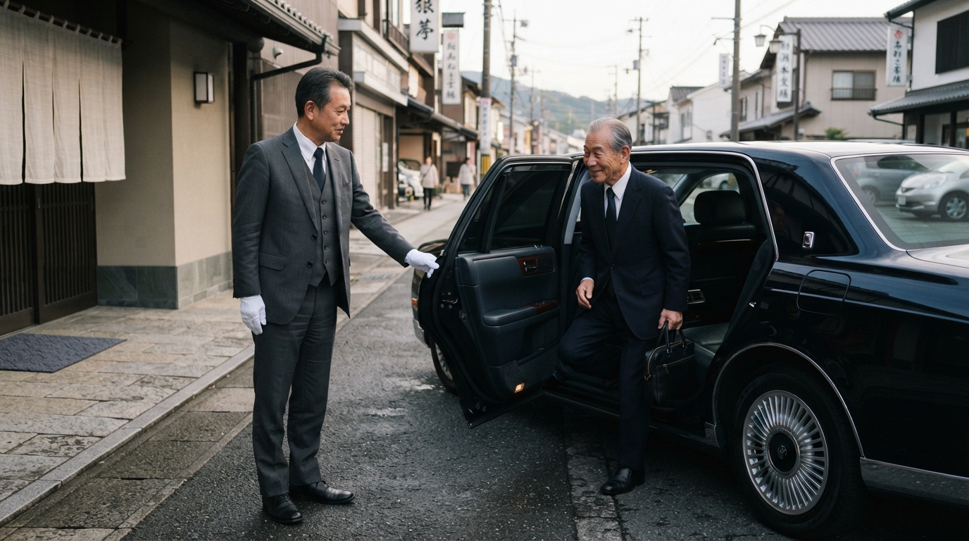 役員送迎とは？岐阜で専属ドライバーを導入する判断基準と車両選びの注意点