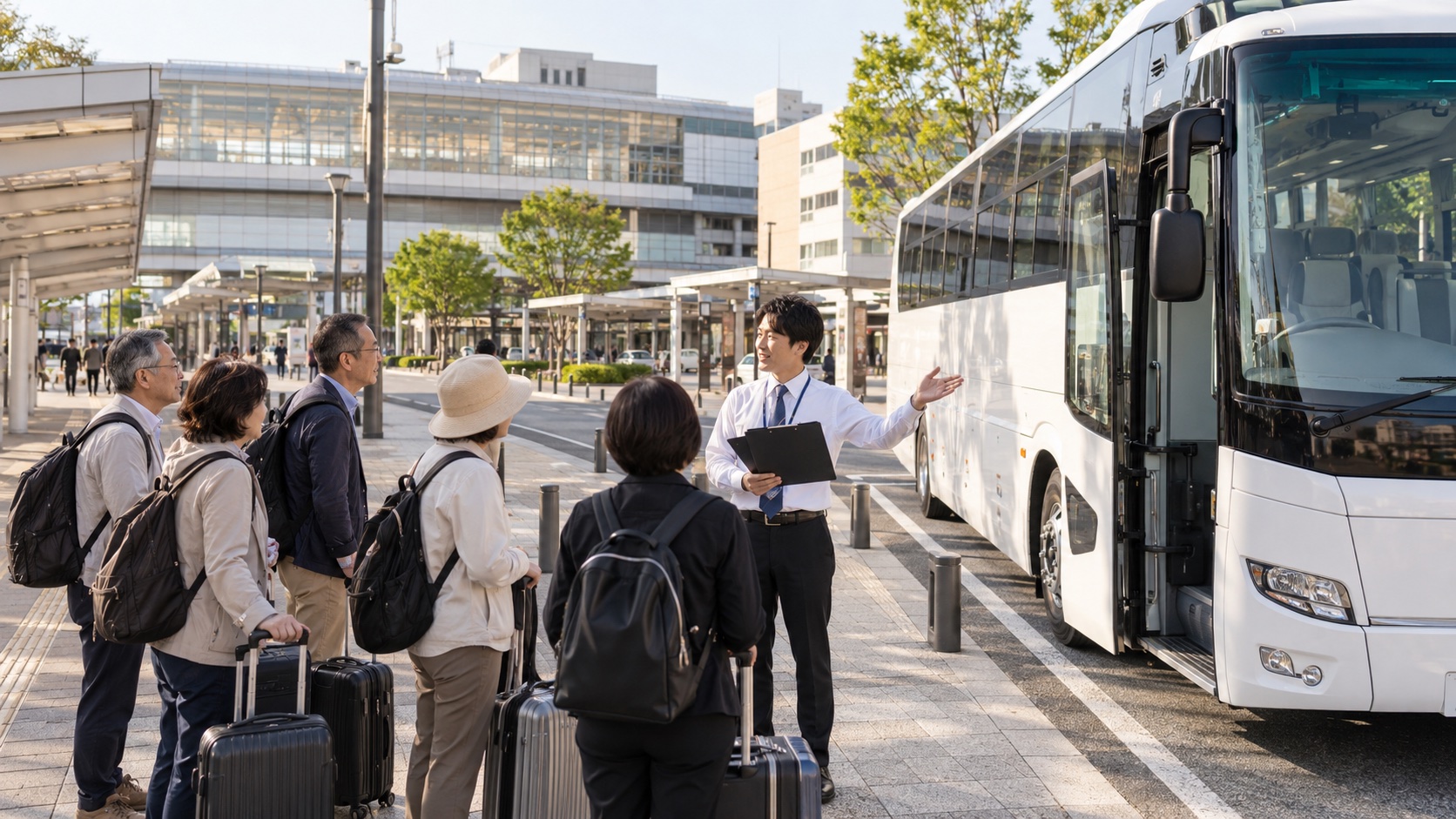 一宮駅発の貸切バス、集合場所の選び方｜大人数でも混乱しない乗車地点の決め方
