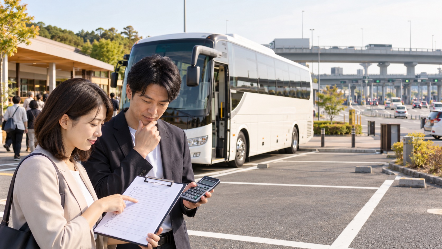 岐阜の観光バス、高速代や駐車場代は別料金？別途かかる費用の一覧と総額の見方